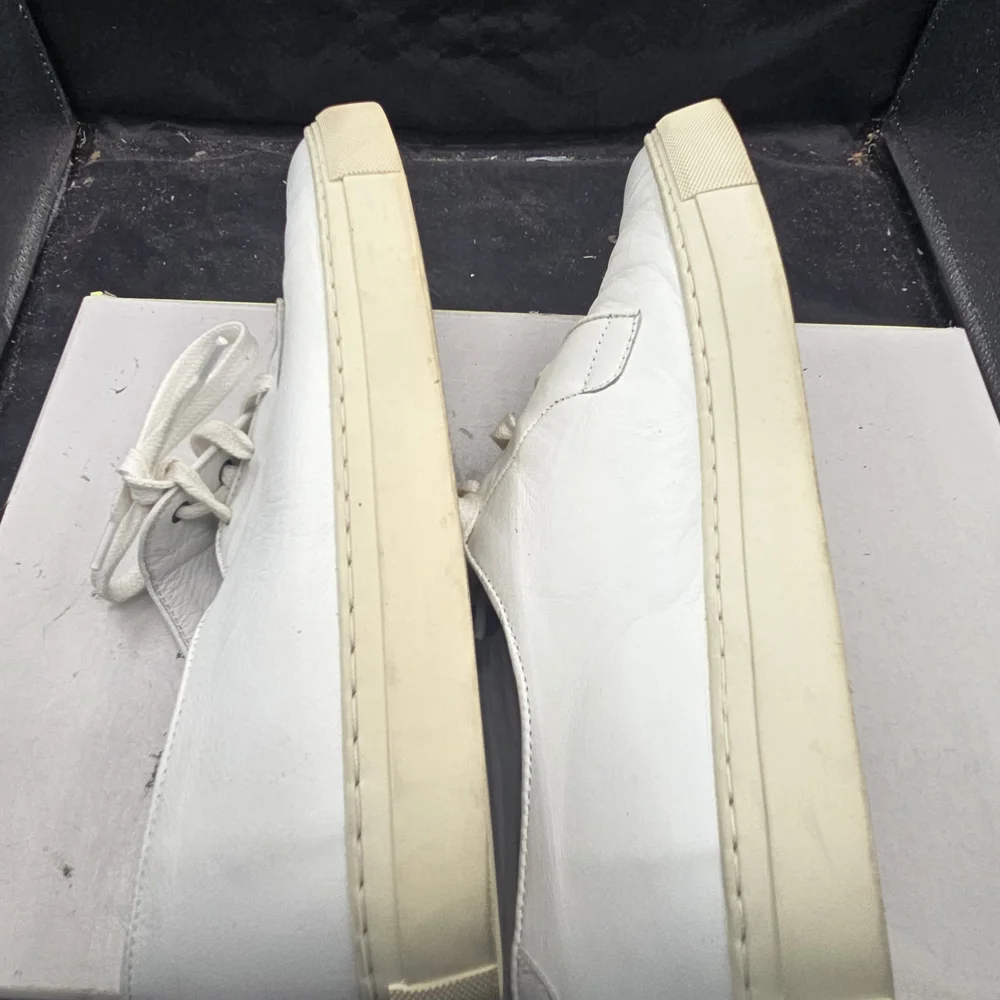 COS White Leather‎ Derbys